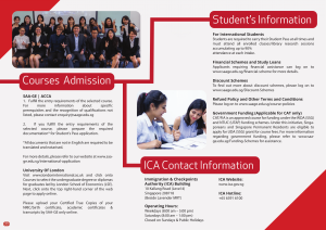 Thông tin các khóa học và phòng hỗ trợ sinh viên từ SAA GE Singapore