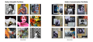 Portfolios cho các bạn học ngành nghệ thuật