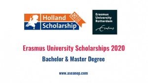 Erasmus Rotterdam University Scholarship