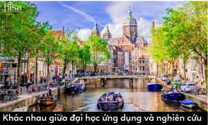 Khác nhau giữa đại học ứng dụng và nghiên cứu ở Hà Lan