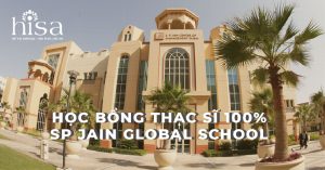 HỌC BỔNG THẠC SĨ 100% SP JAIN GLOBAL SCHOOL