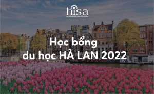 học bổng du học hà lan 2022