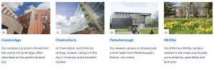 Campuses đại học Anglia Ruskin