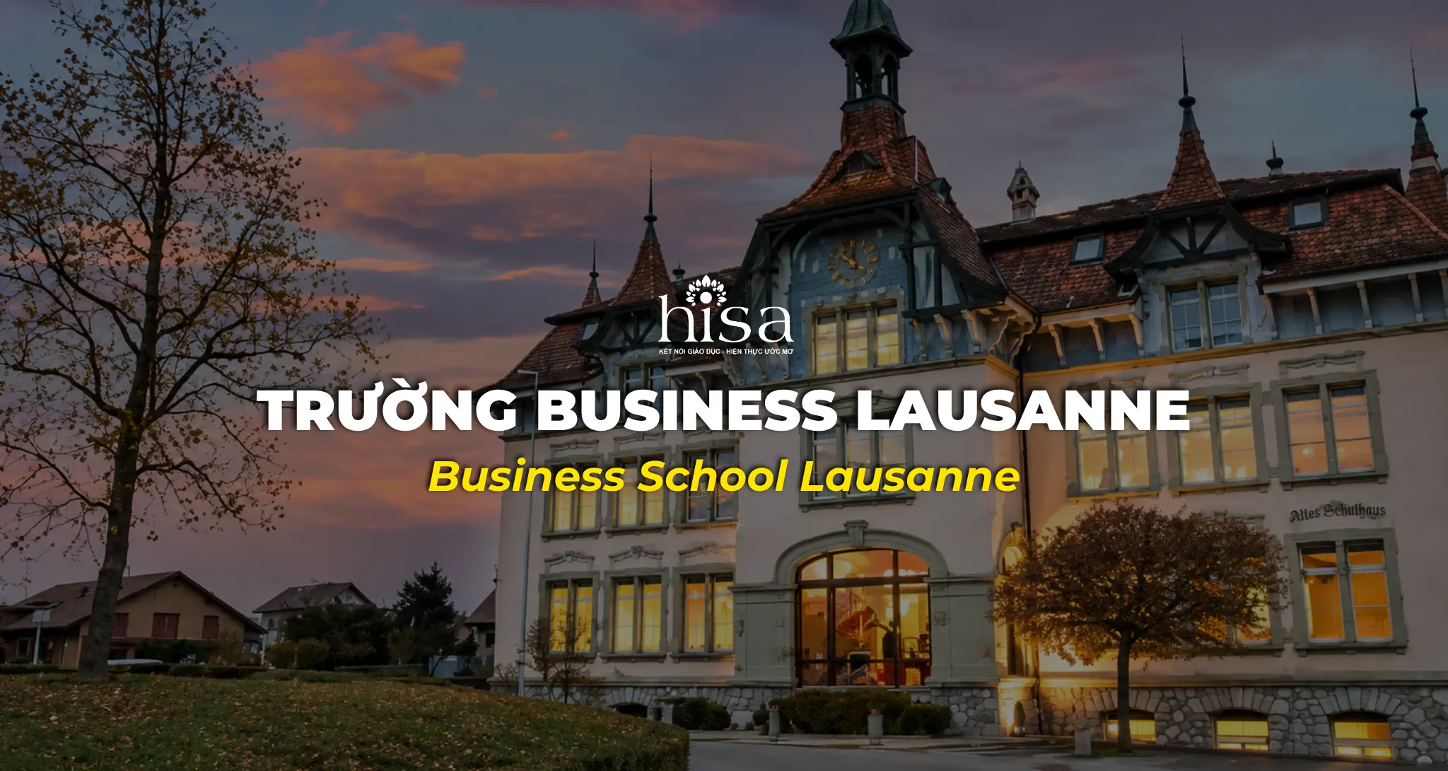 Business School Lausanne, Thụy Sĩ