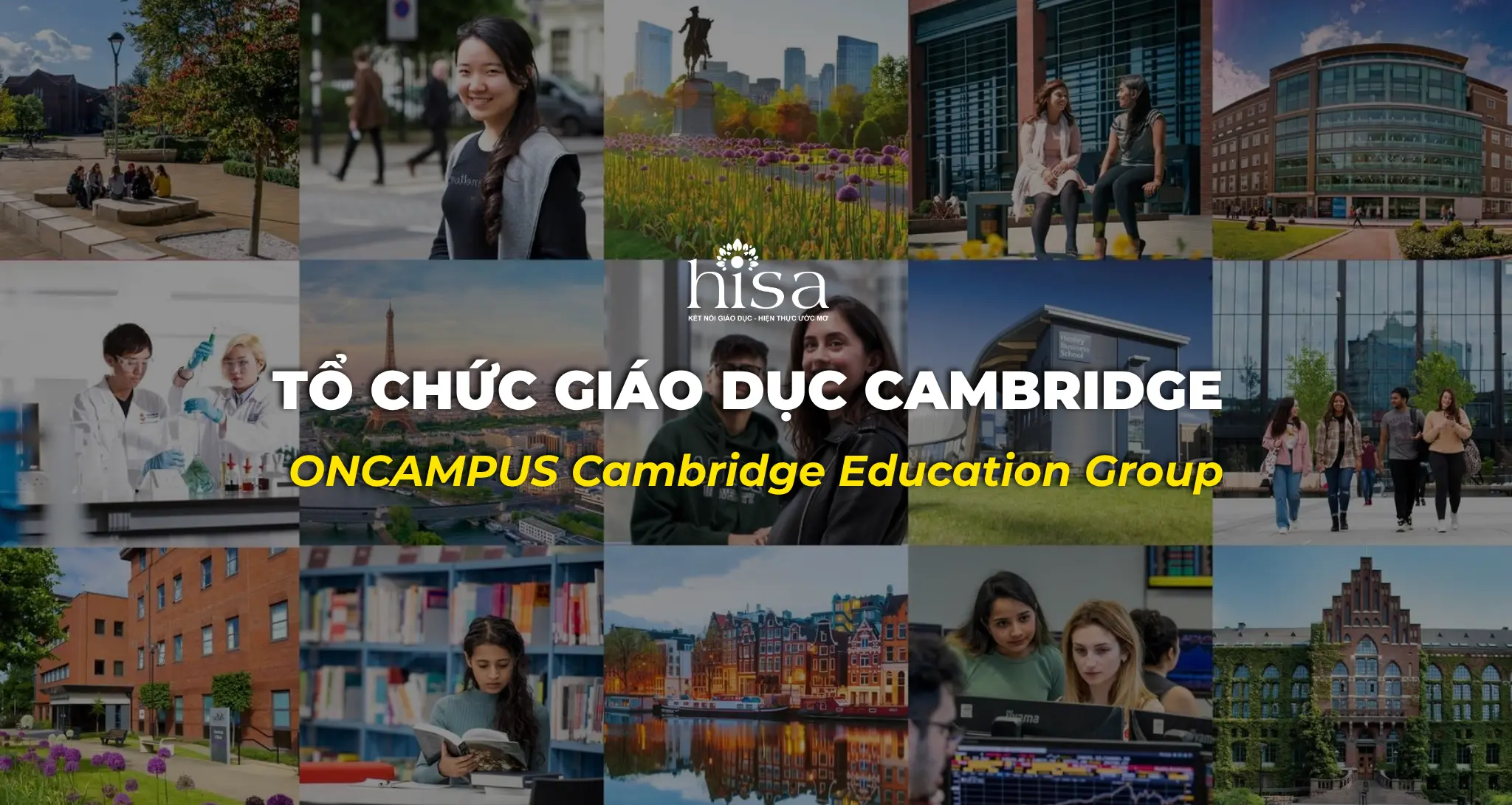 Tổ chức giáo dục cambridge ONCAMPUS Cambridge Education Group