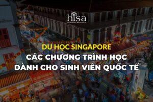 Các chương trình học tại Singapore dành cho sinh viên quốc tế
