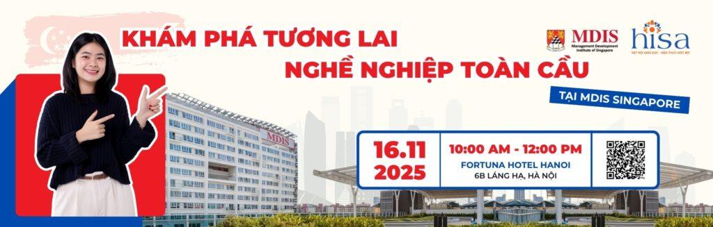 Khám phá tương lai nghề nghiệp toàn cầu tại MDIS Singapore