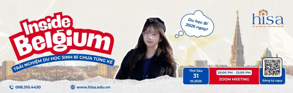 Inside Belgium - Trải nghiệm du học sinh Bỉ chưa từng kể