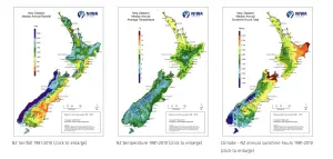 Nhiệt độ và khí hậu của đất nước New Zealand