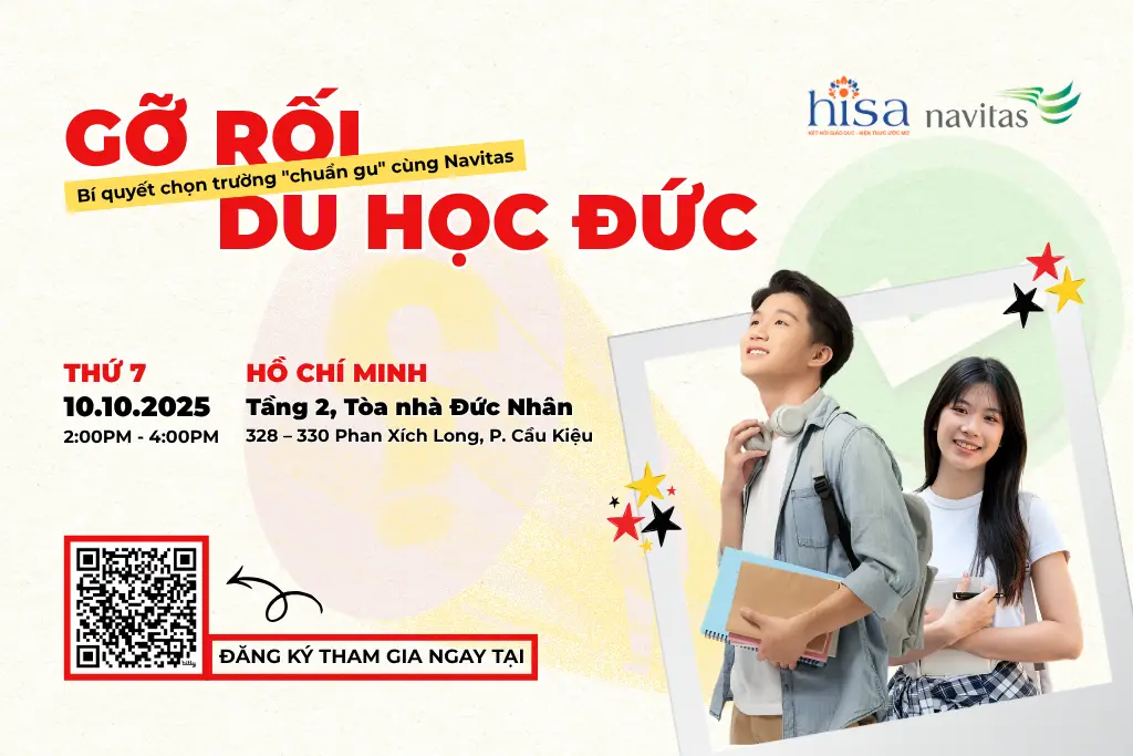 GỠ RỐI DU HỌC ĐỨC Bí quyết chọn trường chuẩn gu cùng Navitas