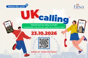 Webinar UK Calling - Giải mã học bổng và chi phí du học Anh